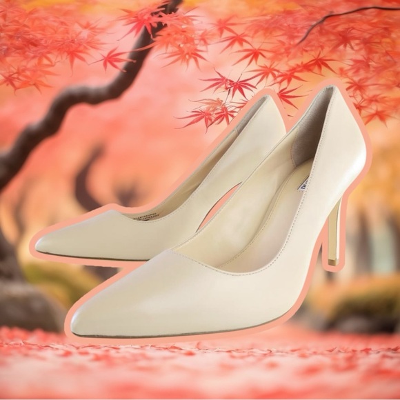NWOT Charles David ‘Denise’ Pointed-Toe Pumps in Nude Leather Size 11 - Picture 4 of 16